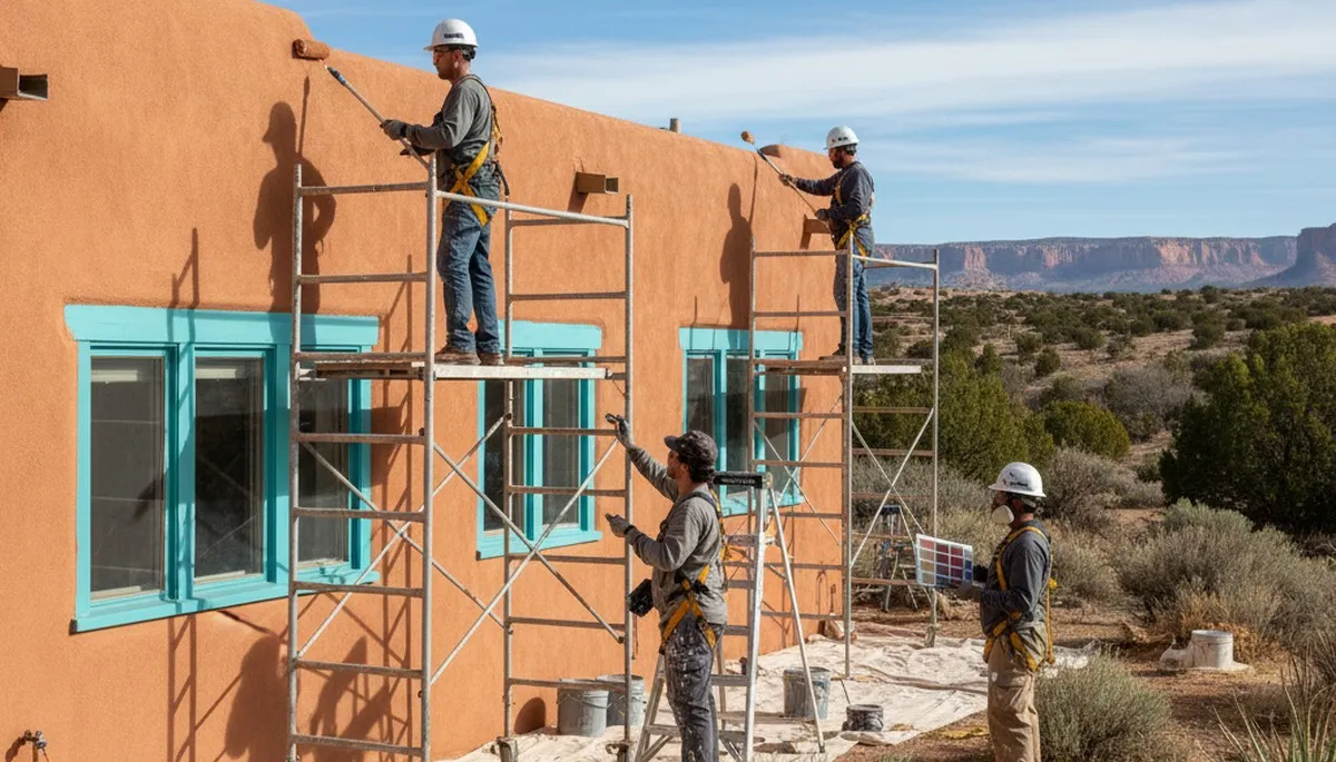 Professional painters in Albuquerque, NM providing interior and exterior painting services