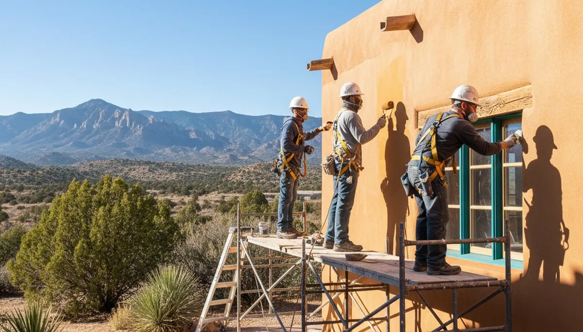 Professional painters in Albuquerque, NM providing interior and exterior painting services